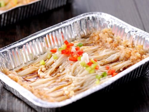 高要锡纸烤金针菇